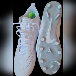 Nike Huarache White and Gray Athletic Shoes